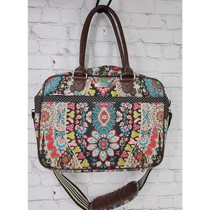 Olily Floral Messenger Bag Laptop